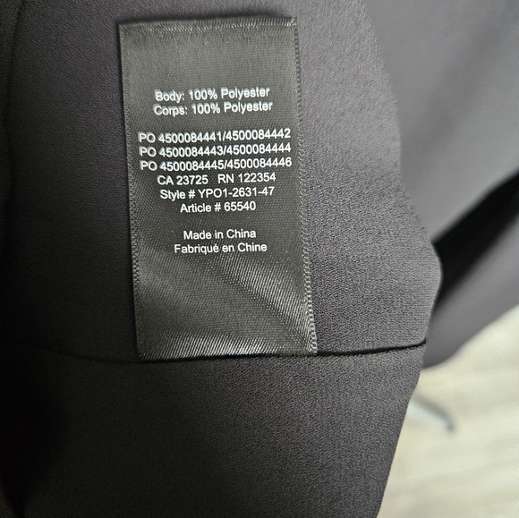 Babaton Black Tadema Tie Waist Size M - Picture 10 of 10